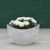 matches21 HOME & HOBBY Blumentopf Pflanzschale Jardiniere oval 20 cm Vintage hell-grau für aussen (1 St), Outdoor Schiff Deko-Schale als Blumen-Schale Pflanz-Topf Garten-Deko Bild 5