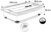 keeeper Organizer konrad (Set, 2 St), Aufbewahrungsbox, 28 L, mit Rollen, Deckel, Schiebeverschluss Bild 2