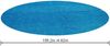 PE-Solarabdeckplane Ø 462 cm, blau, rund Bild 3