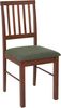 Esszimmerstuhl 2er Set ORONO Holz Dunkler Holzfarbton Bild 4