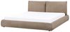 Wasserbett Bouclé VINAY 180 x 200 cm Braun Bild 4