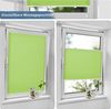 Sanfree Plissee Klemmfix Plisseerollo ohne Bohren Grün B60 x H120cm inkl. Klemmträger Blickdicht und lichtdurchlässig Jalousie Faltrollo Sichtschutz und Sonnenschutz Rollo für Fenster & Tür Bild 4