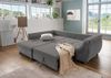 Polsterecke >Allin< Schlaffunktion, grau / silber , Cord - 250x66x190cm (BxHxT) Bild 2