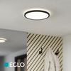 Eglo LED Deckenleuchte Minerario schwarz weiß Ø 30 cm warmweiß IP54 Bild 4