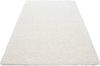 HomebyHome Shaggy Hochflor Teppich Wohnzimmer 160x230 cm Creme - Teppich Flauschig, Modern, Plüsch und Extra Weich - Ideal für Schlafzimmer, Esszimmer und als Küchenteppich Bild 2