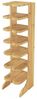 Garderobenset Schuhregal Wandspiegel Hängegarderobe Flurmöbel Massivholz Kiefer 90.80-11-Set Bild 4