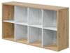 Bücherregal >Noa< in Artik Weiß / Nodi-Eiche - 72x136x33 (BxHxT) Bild 5