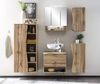 Waschtisch-Set >Kaprun< (B/H/T: 61x55x47 cm) in wotaneiche - 61x55x47 (BxHxT) Bild 2