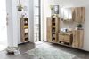 Waschtisch-Set >Kaprun< (B/H/T: 61x55x47 cm) in wotaneiche - 61x55x47 (BxHxT) Bild 3