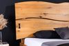 riess-ambiente Holzbett AMAZONAS 180x200cm natur / schwarz - Baumkante, Wildeiche, Massivholz (Einzelartikel, 1-tlg), Kingsize-Doppelbett -ideal f. Schlafzimmer, Gästezimmer & Jugendzimmer Bild 4