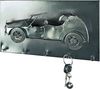 HAKU Möbel Wandgarderobe - chrom dunkel - H. 20cm x B. 35cm - HAKU-32825 Bild 2
