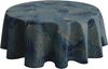 Le linge de Jules Tischdecke, schmutzabweisend, Olinda, blau, rund, 160 cm Bild 1