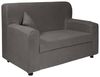 Dmora 2-Sitzer Sofa Baeza 125 x 73 x 85h cm Grau mit Armlehnen Bild 3