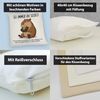 speecheese Dekokissen Capybara frisst Dubai-Schokolade Kissen - Sei immer du selbst Bild 4