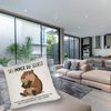 speecheese Dekokissen Capybara frisst Dubai-Schokolade Kissen - Sei immer du selbst Bild 5