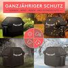 Amandi Grill-Schutzhülle BBQ Grillabdeckung wetterfest - [122cm x 61cm x 147cm] (Premium Oxford-Gewebe & Klettverschluss), Schutzhülle für Gas-, Elektro- & Holzkohlegrills Bild 5