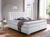 Möbel-Eins ISABELL Boxspringbett weiss 160x200 cm, Härtegrad 2+4 Bild 2