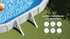 Stahlwandpool oval L500 × B300 × H120 cm – Großes Pool Komplett-Set für Familien Bild 5