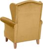 Ohrensessel Katria Bezug Samtvelours Buche natur / mais 22825 Bild 4