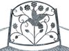 DanDiBo Sitzbank Halbrund Metall Wetterfest Grau 130 cm Baumbank 96013 Gartenbank Parkbank Eisenbank Bild 4