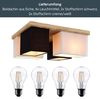 MeLiTec LED Deckenleuchte Paloma D129 Holz, Holz Deckenleuchte Paloma D129 Bild 5