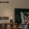 LUCIDE VIVO - wiederaufladbare Tischlampe - Akku/Batterie - Ø 8 cm - LED Dim. - E27-1x1W 2700K - Chrom Bild 3