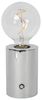 LUCIDE VIVO - wiederaufladbare Tischlampe - Akku/Batterie - Ø 8 cm - LED Dim. - E27-1x1W 2700K - Chrom Bild 2