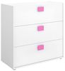 Rimobel CHIC Jugend-Kommode, Spanplatte, weiß, Normal Bild 4