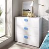 Rimobel CHIC Jugend-Kommode, Spanplatte, weiß, Normal Bild 2
