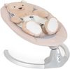 Moni Babywippe elektrische Ari Bär Melodien, Fernbedienung, Teddy-Bär Pad, Timer beige Bild 3