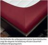Janine Jersey Elastic Spannbetttuch | 90x190 cm - 100x220 cm | champagner Bild 3