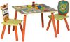WOLTU Kinder Sitzgruppe 'Waldtiere' Tisch & Stuhlsets, Kindertisch mit 2 Stühle Bild 4