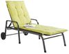 MWH Rollliege Savoy Stahlgestell Liege Gartenliege Sonnenliege Bild 4