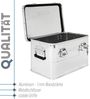 Trucky Allzweckkiste Aluminium Box mit Deckel Silber Alukiste 30 Liter Kiste Abschliessbar Bild 3