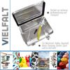 Trucky Allzweckkiste Aluminium Box mit Deckel Silber Alukiste 30 Liter Kiste Abschliessbar Bild 5