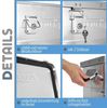 Trucky Allzweckkiste Aluminium Box mit Deckel Silber Alukiste 30 Liter Kiste Abschliessbar Bild 4
