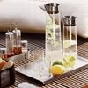 Blomus Wasserkaraffe Aldoa, Dekanter, Glaskaraffe, Karaffe, mit Deckel, 0,9 l, 63169 Bild 3