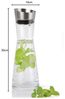 Blomus Wasserkaraffe Aldoa, Dekanter, Glaskaraffe, Karaffe, mit Deckel, 0,9 l, 63169 Bild 5