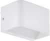 Eglo 98421 LED Wandleuchte SANIA 4 Up & Downlight Alu weiß L:13cm H:8cm T:9cm 6W 3000K Bild 1