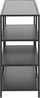 Bücherregal SEAFORD Sideboard Metall und Esche schwarz Bild 4