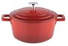 Kelomat Schmortopf Keramika Red mit Deckel Ø20 cm 2,7 Liter Induktion Bild 4