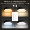 Philips Hue Enrave, mittelgroße Deckenleuchte (Schwarz) Bild 4