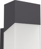 Eglo 97222 LED Outdoor Wandleuchte GORZANO anthrazit satiniert L:8cm H:29cm T:10,5cm IP44 Bild 5