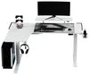 ULTRADESK Winger RGB LED | Gaming Schreibtisch Gamer Tisch L Form | L-förmiger Ecktisch Eckschreibtisch | Höhenverstellbarer Computertisch elektrisch | Weiß | 155 x 111 x 60 cm Links Bild 5