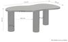 byLIVING Couchtisch Ethan/Tischplatte und Gestell in naturfarben (Akazie) oder schwarz/Wohnzimmertisch/Beistelltisch/Maße: B 110, H 45, T 55 cm (Schwarz) Bild 3