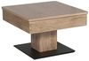 Couchtisch Cele 67x67x43 höhenverstellbar;diagonal verschiebbar Wildeiche Bianco 16223 Bild 1