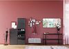 Kare Design Konsole Bennet, Schwarz, Konsolentisch, Marmor Deckplatte, Stahlgestell, Unikat, 72 x 120 x 30 cm (H/B/T) Bild 4