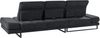 Beliani 'IKAST' Ecksofa, Stoff schwarz, linksseitig, 320 x 214 x 105 cm Bild 5