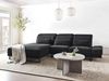 Beliani 'IKAST' Ecksofa, Stoff schwarz, linksseitig, 320 x 214 x 105 cm Bild 2