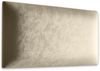 Muralo Samt Wandkissen Stoff Polsterpaneel Schlafzimmer Wohnzimmer Bett Wandpolster Bettkopfteil Lendekissen Modern Luxus Gepolstert Polster Paneel (Creme, 60x30 cm) Bild 3